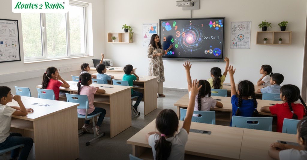 Smart Classrooms in Schools Making STEM Easy for Students