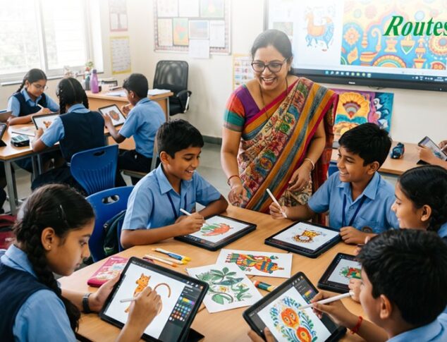 digital learning art program
